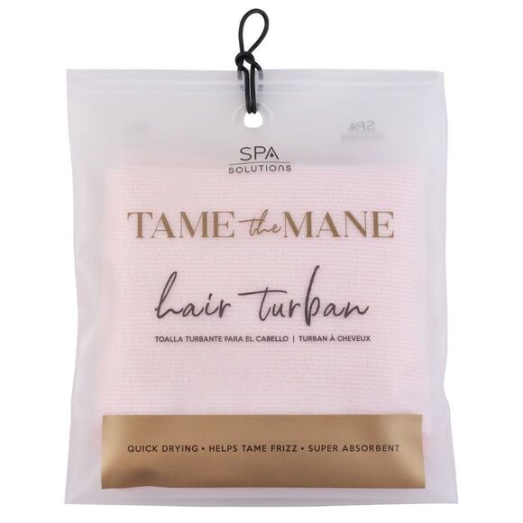 CALA Other - Cala Spa Solutions Tame the Mane Dusty Pink Hair Turban